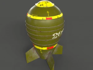Nuclear bomb 3D Model