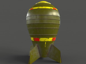 Nuclear bomb 3D Model