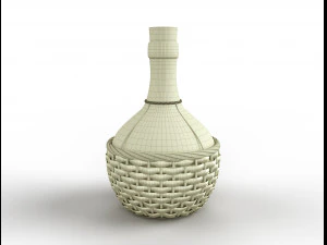 Bottle of wine 3D Model