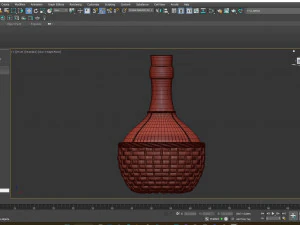 Bottle of wine 3D Model