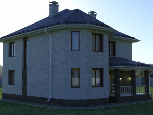 cottage 3D 模型