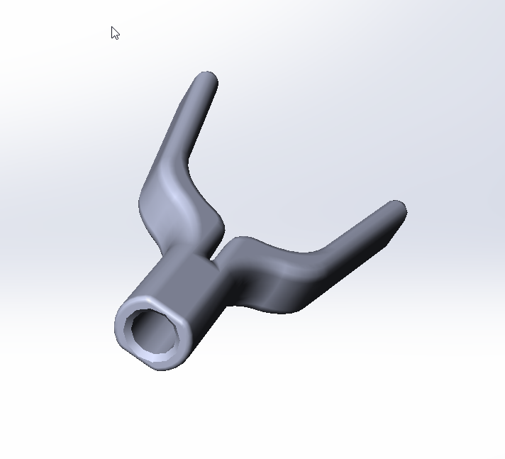 fishing rod holder fork v2 3D Print Model in Other 3DExport