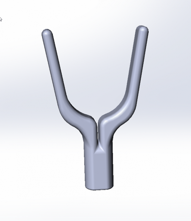 fishing rod holder fork v2 3D Print Model