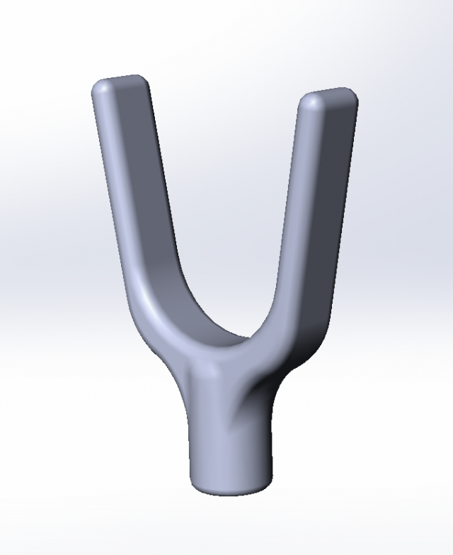 fishing rod holder fork Free 3D Print Model in Other 3DExport