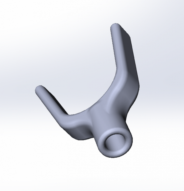 fishing rod holder fork 3D 打印模型 .c4d .max .obj .3ds .fbx .stl .blend 