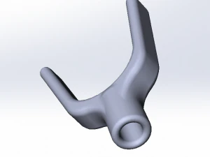 fishing rod holder fork 3D Print Model