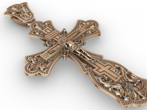 orthodox cross 3D Print Model