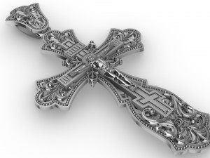 orthodox cross 3D 打印模型