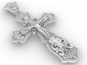 orthodox cross 3D 打印模型