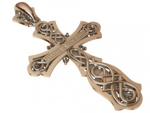 orthodox cross 3D 打印模型