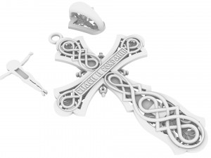 orthodox cross 3D 打印模型