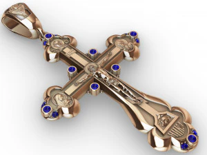 orthodox cross 3D Print Model
