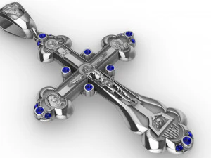 orthodox cross 3D Print Model