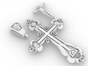 orthodox cross 3D Print Model