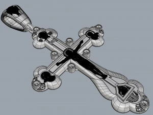orthodox cross 3D Print Model