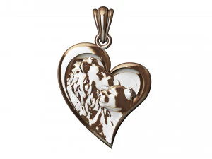 pendant lions 3D Print Model