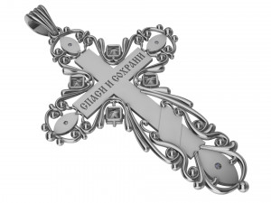 orthodox cross Model do druku 3D