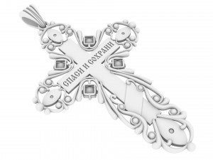 orthodox cross Model do druku 3D