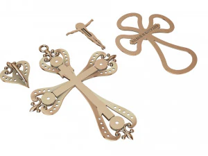cross pendant 3D Print Model