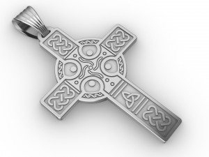 pendant cross 3D-printmodel