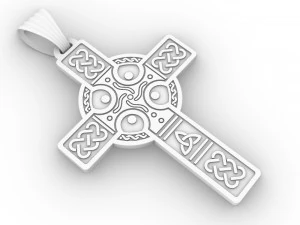 pendant cross 3D Print Model