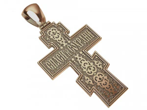 orthodox cross with savior and saints 3D Print Model