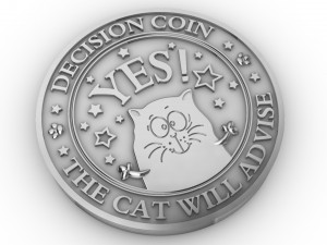 coin decision suvenir 3D Print Model
