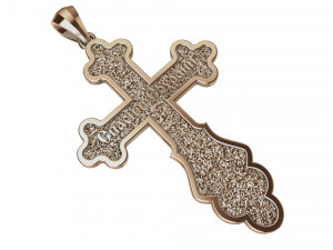 orthodox cross 3D 프린트 모델