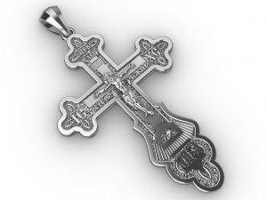 orthodox cross 3D 프린트 모델