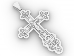 orthodox cross 3D 프린트 모델