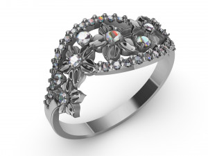 ring flowers 3D Принт Модель