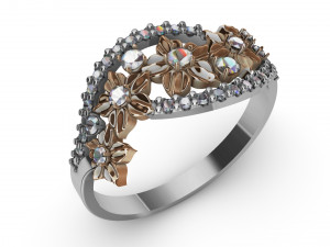 ring flowers 3D Принт Модель