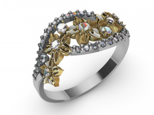 ring flowers 3D Принт Модель