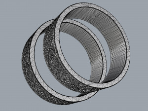 set rings slavic pattern 3D Print Model