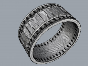 ring piano 3D-printmodel