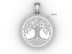 pendant tree 3D Print Model