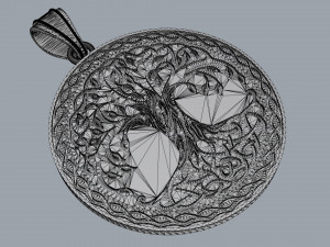 pendant tree 3D Print Model