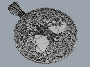 hangende boom 3D printmodel