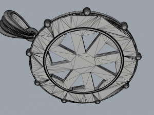 pendant slavic kolovrat 3D Print Model