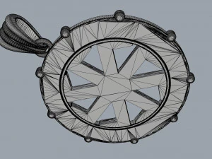 pendant slavic kolovrat 3D Print Model