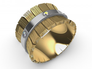 ring wooden barrel Model do druku 3D