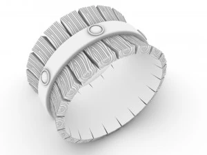 ring wooden barrel 3D Print Model