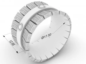 ring wooden barrel 3D Print Model