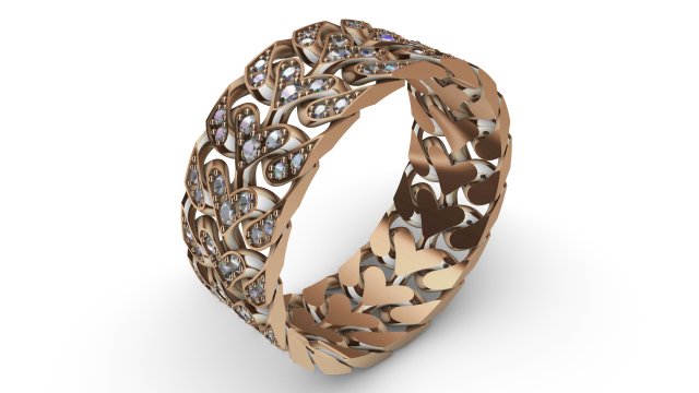 ring track 3D-Druckmodell .c4d .max .obj .3ds .fbx .stl .blend 
