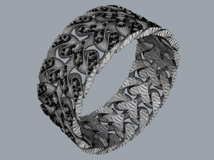 ring track 3D-Druckmodell