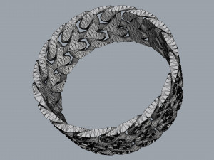 ring track 3D-Druckmodell