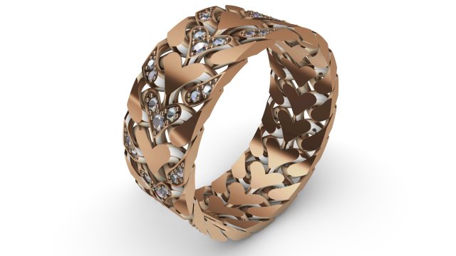 ring track 3D Принт Модель .c4d .max .obj .3ds .fbx .stl .blend 