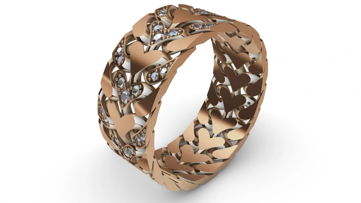 ring track 3D Print Model .c4d .max .obj .3ds .fbx .stl .blend 