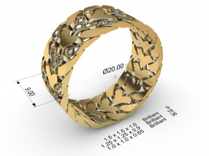 ring track 3D Принт Модель