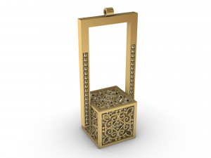 pendant cube 3D-printmodel